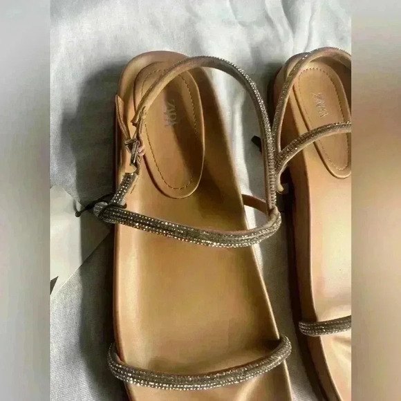 🔥🔥zara rhinestone sandals - Picture 5 of 16